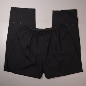 FootJoy DryJoys Rain Pants Mens XL Black Waterproof Golf Windproof Outdoor